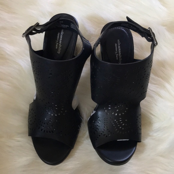 Solesenseability Black Block heel sandals - Picture 2 of 8